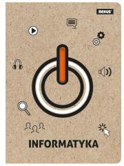 Opakowanie Zeszyt tematyczny A5/58K kratka Informatyka