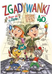 Zgadywanki. Baw się z pasją. Autor: Kruszewski Włodzimierz, Ernest Błędowski. Dadada.pl Okładka książki Zgadywanki. Baw się z pasją