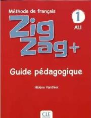 Okładka książki Zig Zag plus A1 poradnik metodyczny