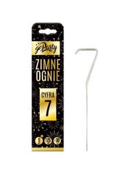 Opakowanie Zimne ognie Cyfra 7