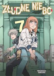 Złudne Niebo. Tom 7. Autor: Masakazu Ishiguro. Dadada.pl Okładka książki Złudne Niebo. Tom 7