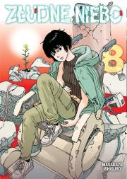 Złudne Niebo. Tom 8. Autor: Masakazu Ishiguro. Dadada.pl Okładka książki Złudne Niebo. Tom 8