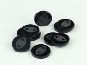 Opakowanie Znaczniki akrylowe czarne połysk - oko