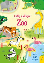 Okładka książki Zoo. Lubię naklejać