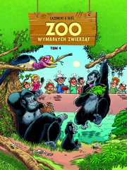 ZOO wymarłych zwierząt. Tom 4. Autor: Christophe Cazenove, Bloz. Dadada.pl Okładka książki ZOO wymarłych zwierząt. Tom 4