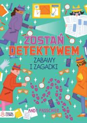 Zostań detektywem.Zabawy i zagadki - uszkodzone. Autor: Worms Penny. Dadada.pl Okładka książki Zostań detektywem.Zabawy i zagadki - uszkodzone