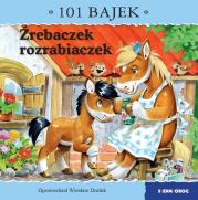 Źrebaczek rozrabiaczek. 101 bajek. Autor: Drabik Wiesław. Dadada.pl Okładka książki Źrebaczek rozrabiaczek. 101 bajek
