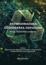 Okładka książki Zrównoważona gospodarka odpadami
