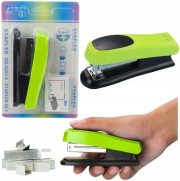 Opakowanie Zszywacz biurowy 24/6 13cm zielony