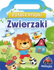 Okładka książki Zwierzaki. Połącz kropki