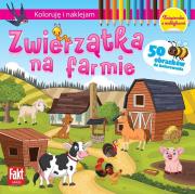 Zwierzątka na farmie. Autor:   Praca zbiorowa. Dadada.pl Okładka książki Zwierzątka na farmie
