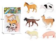 Opakowanie Zwierzątka wiejskie 12,5cm 6szt