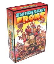 Zwierzęcy front. Wydawca: Lucky Duck Games Polska. Dadada.pl Opakowanie Zwierzęcy front