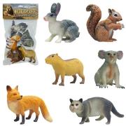 Opakowanie Zwierzęta dzikie leśne 6szt