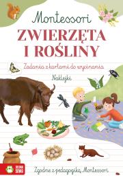 Okładka książki Zwierzęta i rośliny. Zeszyt Montessori