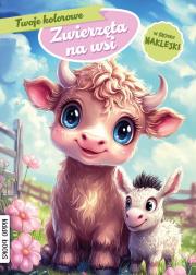 Zwierzęta na wsi. Autor: Opracowanie zbiorowe. Dadada.pl Okładka książki Zwierzęta na wsi