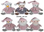 Opakowanie Zwierzęta świąteczne 32cm MIX