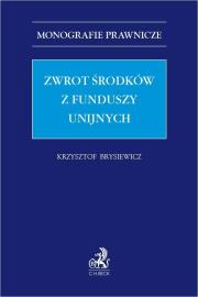 Okładka książki Zwrot środków z funduszy unijnych