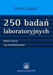 Okładka książki 250 badań laboratoryjnych