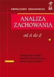 Okładka książki Analiza zachowania od A do Z