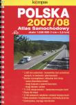 Atlas samochodowy  Polska 1:250 000. Wydawca: Kompas. Dadada.pl Opakowanie Atlas samochodowy  Polska 1:250 000