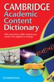 Opakowanie Cambridge  Academic Content Dictionary +CD