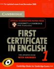 Opakowanie Cambridge first certificate in english 1