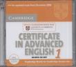 Opakowanie Certificate in advanced English 1 CD