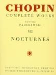 Chopin Complete Works VII Nokturny. Autor: Chopin Fryderyk. Dadada.pl Okładka książki Chopin Complete Works VII Nokturny