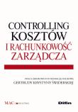 Okładka książki Controlling kosztów i rachunkowość zarządcza