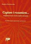 Czytam i rozumiem. Autor: Regina Pawłowska. Dadada.pl Okładka książki Czytam i rozumiem
