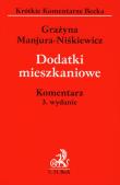 Okładka książki Dodatki mieszkaniowe