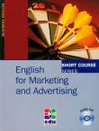 Okładka książki English for Marketing and Advertising z płytą CD
