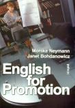 English for promotion. Autor: Neymann Monika, Bohdanowicz Janet. Dadada.pl Okładka książki English for promotion