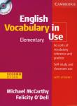 English Vocabulary in Use + CD Elementary. Autor: McCarthy Michael, O'Dell Felicity. Dadada.pl Okładka książki English Vocabulary in Use + CD Elementary