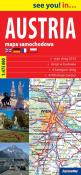 Okładka książki Euromapa Austria Mapa Samochodowa 1:475 000