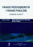 Finanse przedsiębiorstw i finanse publiczne. Wydawca: CeDeWu. Dadada.pl Opakowanie Finanse przedsiębiorstw i finanse publiczne