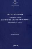 Francuska ustawa z 9 XII 1905 roku o rozdziale kościołów i państwa z perspektywy stu lat. Autor: Pietrzak Michał. Dadada.pl Okładka książki Francuska ustawa z 9 XII 1905 roku o rozdziale kościołów i państwa z perspektywy stu lat
