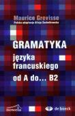 Okładka książki Gramatyka języka francuskiego od A do... B2