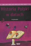 Historia Polski w datach do gimnazjum. Wydawca: Imprint. Dadada.pl Opakowanie Historia Polski w datach do gimnazjum