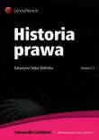 Historia prawa. Autor: Sójka-Zielińska Katarzyna. Dadada.pl Okładka książki Historia prawa