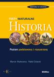 Historia. Testy maturalne. Autor: Markowicz Robert, Dolecki Rafał. Dadada.pl Okładka książki Historia. Testy maturalne