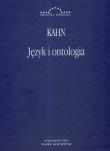 Język i ontologia. Autor: Kahn Charles. Dadada.pl Okładka książki Język i ontologia