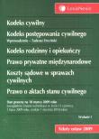 Kodeks Cywilny, Kodeks Postępowania Cywilnego, Kodeks Rodzinny i opiekuńczy,  Prawo prywatne międzynarodowe,  Koszty sądowe w sprawach cywilnych, Prawo o aktach stanu cywilnego. Wydawca: LexisNexis. Dadada.pl Opakowanie Kodeks Cywilny, Kodeks Postępowania Cywilnego, Kodeks Rodzinny i opiekuńczy,  Prawo prywatne międzynarodowe,  Koszty sądowe w sprawach cywilnych, Prawo o aktach stanu cywilnego