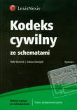 Kodeks cywilny ze schematami. Autor: Baranek Rafał, Zamojski Łukasz. Dadada.pl Okładka książki Kodeks cywilny ze schematami