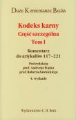 Kodeks karny Część szczególna tom 1. Wydawca: C.H. Beck. Dadada.pl Opakowanie Kodeks karny Część szczególna tom 1
