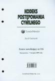 Kodeks Postępowania Cywilnego Zestaw nowelizujący nr 116. Autor: Gudowski Jacek. Dadada.pl Okładka książki Kodeks Postępowania Cywilnego Zestaw nowelizujący nr 116