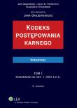Kodeks postępowania karnego Komentarz t.1/2. Autor: Grajewski Jan, Paprzycki Lech Krzysztof, Steinborn Sławomir. Dadada.pl Okładka książki Kodeks postępowania karnego Komentarz t.1/2