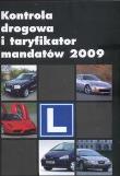 Opakowanie Kontrola drogowa i taryfikator mandatów 2009