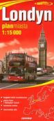 Opakowanie Londyn plan miasta 1:15 000